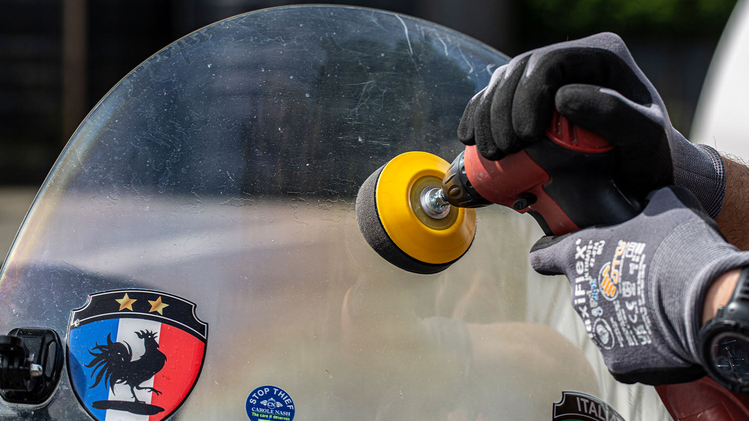 75mm ( 3") Soft Density Backing Pad For Drill