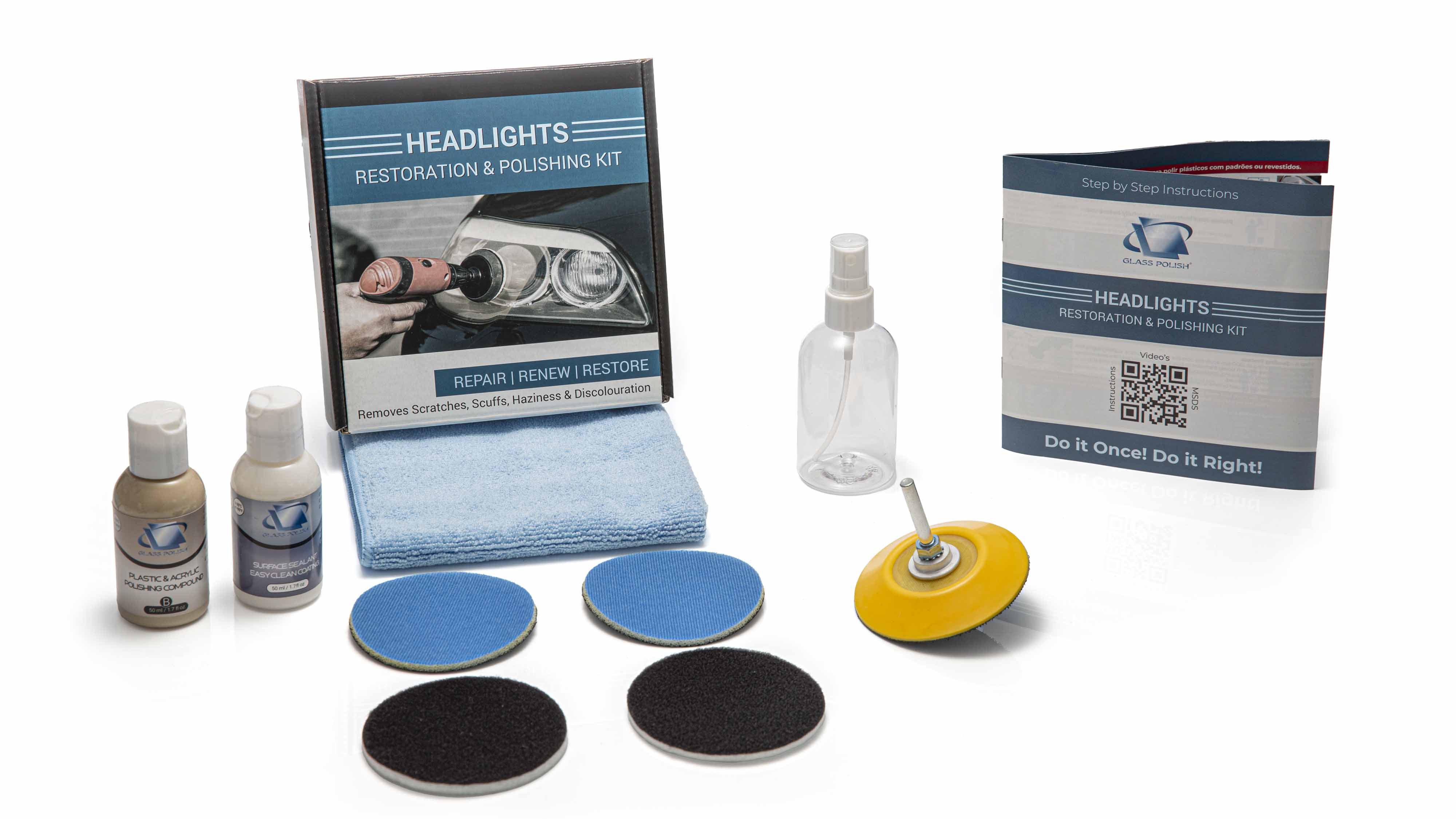DIY Headlights Restoration Kit