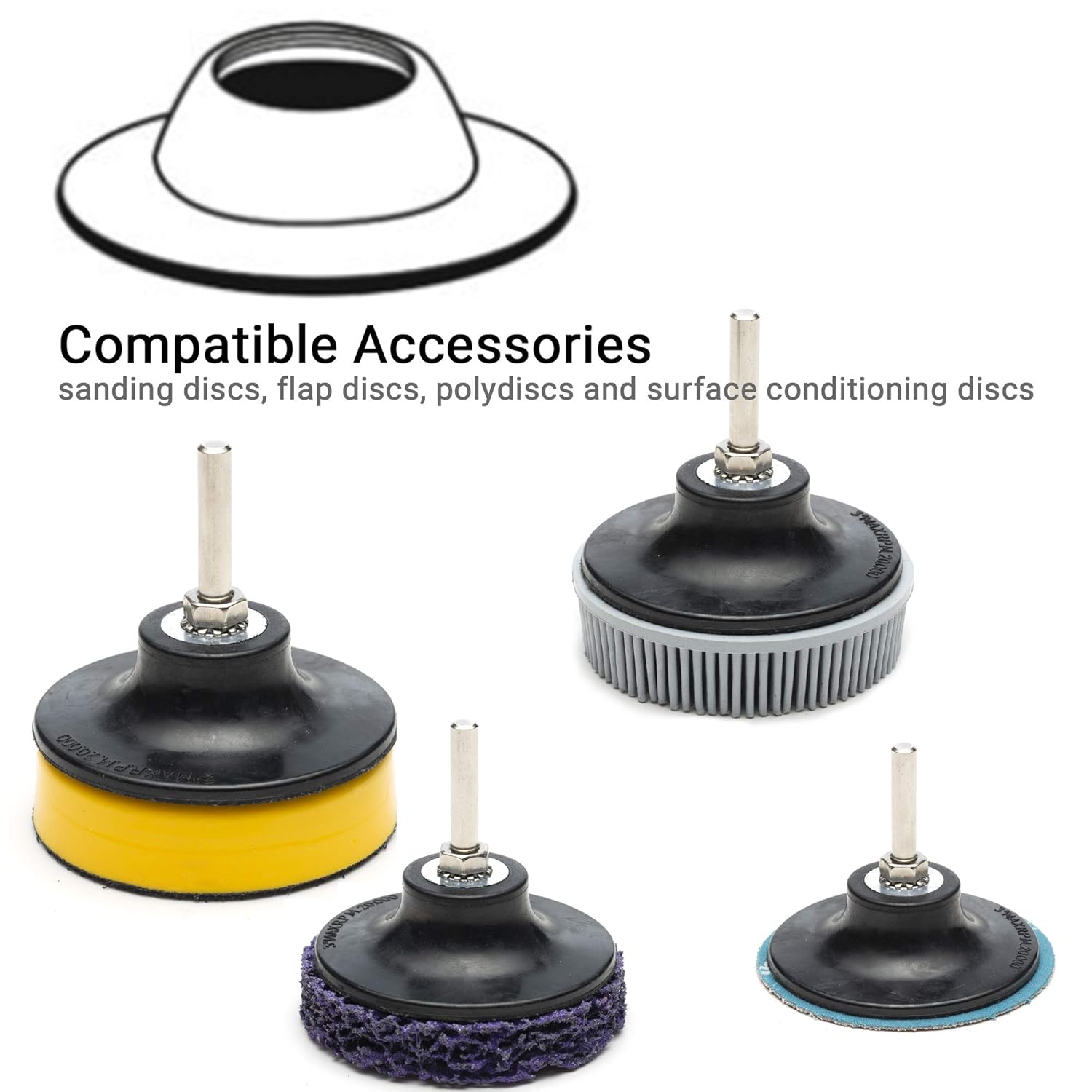 S-type Roll-on Backer Quick-Lock / 2" (50 mm)