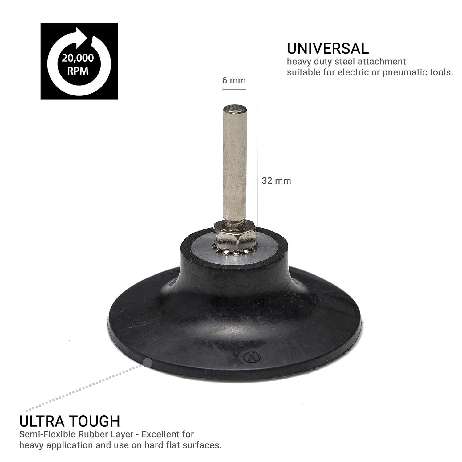 S-type Roll-on Backer Quick-Lock / 2" (50 mm)