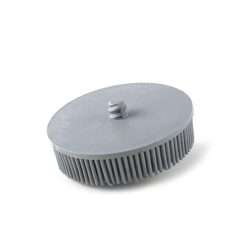 Quick-Lock Bristle Disc / 3" 75mm - Grey Grit 120