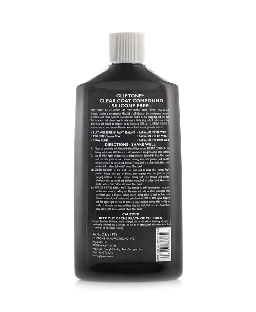 Gliptone Clear Coat Compound 475 ml (16 oz)