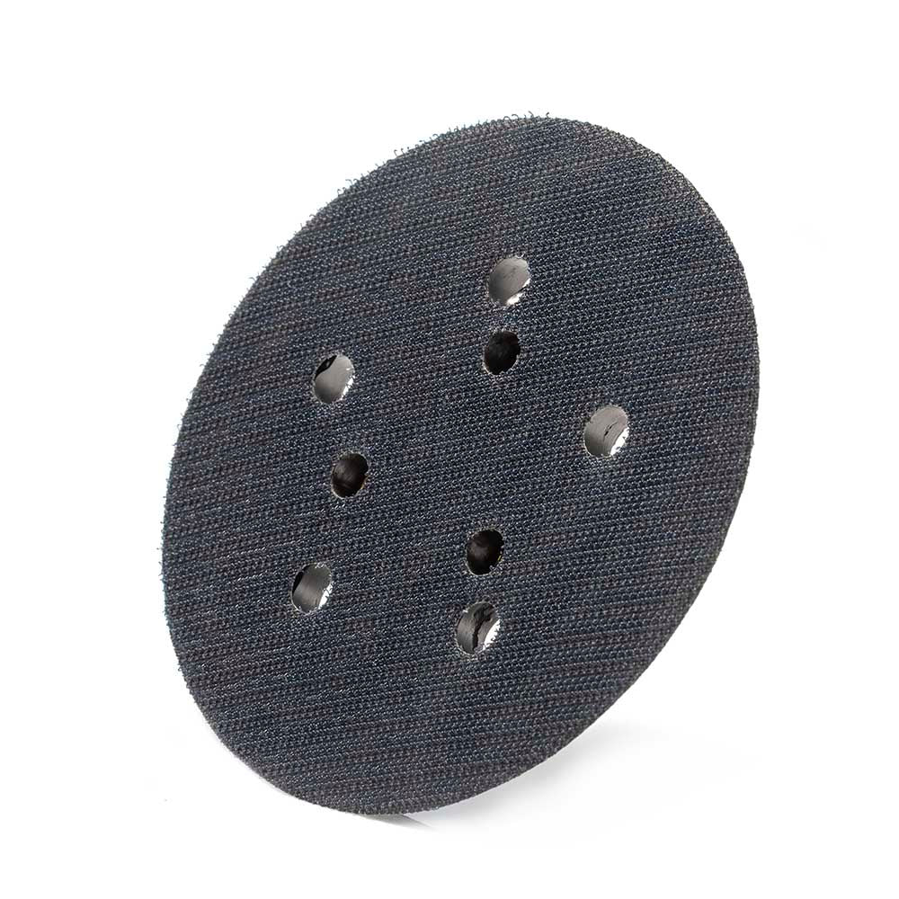 5+3 Sander Backing Pad / 5" 125mm - 5 Holes Black Rubber