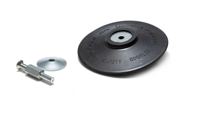125mm ( 5") Hard Density Backing Pad for a drill
