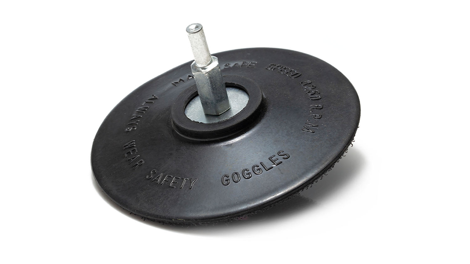 125mm ( 5") Hard Density Backing Pad for a drill