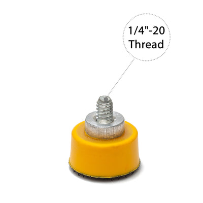 25mm ( 1") Dual Action Spot Repair 1/4"- 20 - Yellow Rubber