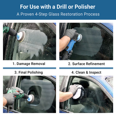 DIY Glass Scratch Removal Kit 75mm (3")