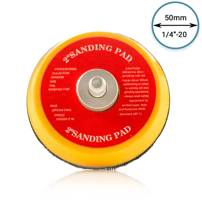 50mm ( 2") Dual Action Backing Pad 1/4"-20 - medium profile