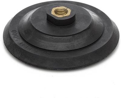 5/8"-11 Rigid Hook and Loop Backing Pad / 4" 100mm - Water Feed