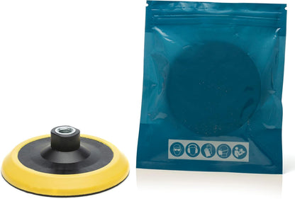 125mm ( 5") Rotary polishing backing pad M14 - Medium