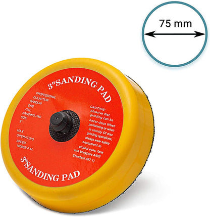 Roll-on Interface Quick-Lock Pad / 3" (75 mm) Hook and Loop