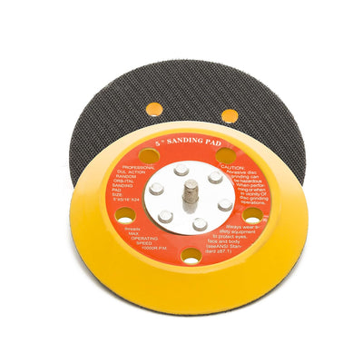 125mm ( 5") Dual Action Backing Sanding Pad 5/16"-24 - 5 holes - high profile