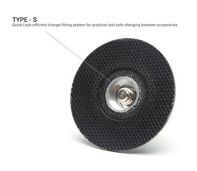 S-type Roll-on Backer Quick-Lock / 2" (50 mm)