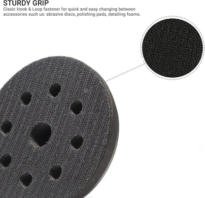8+1+3 Sander Backing Pad / 5" 125mm Hook and Loop