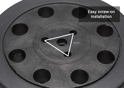 8+1+3 Sander Backing Pad / 5" 125mm Hook and Loop
