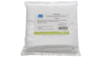 Premium Dual-Sided Microfiber Cloth - 2pk