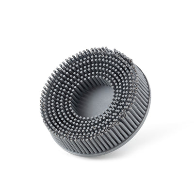 Quick-Lock Bristle Disc / 3" 75mm - Grey Grit 120