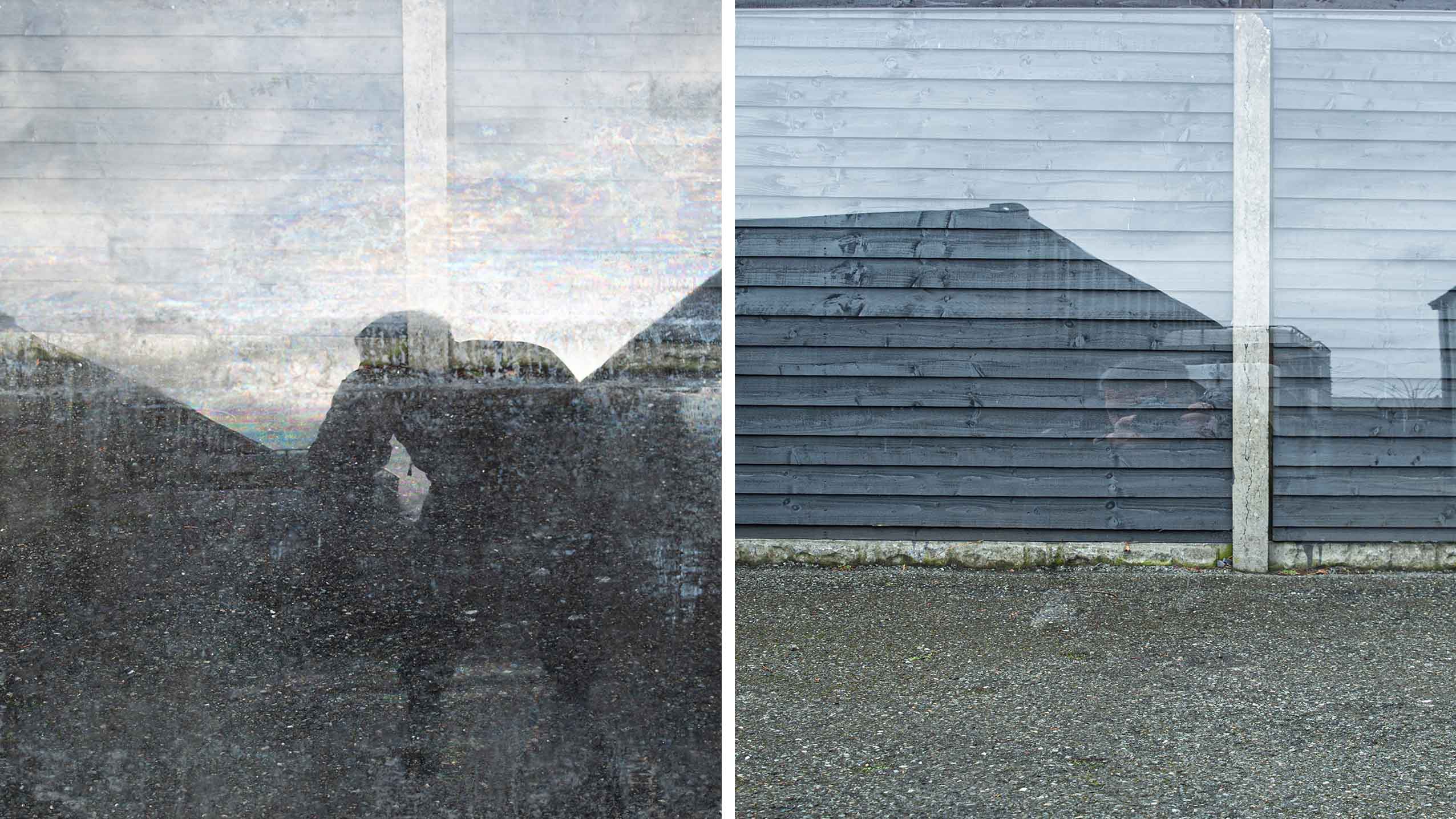 Window water stain removal before and after using GP-PRO Glass Polishing Compound