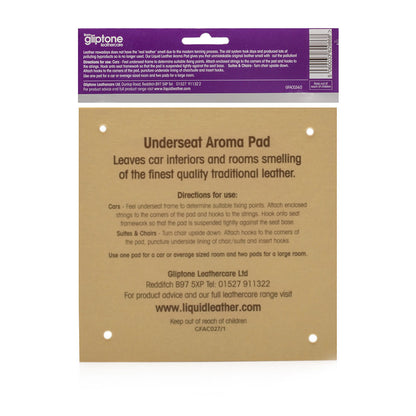 Liquid Leather Scented Aroma Pad