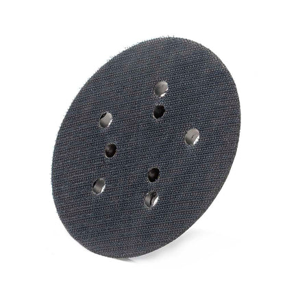 5+3 Sander Backing Pad / 5" 125mm - 5 Holes Black Rubber