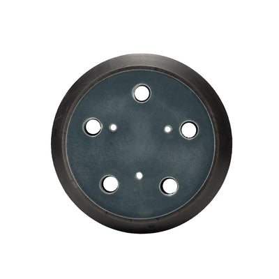 5+3 Sander Backing Pad / 5" 125mm - 5 Holes Black Foam