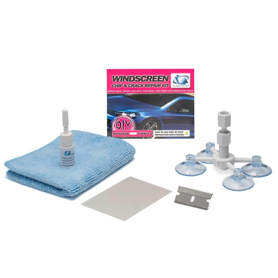 Windscreen Chip & Crack Repair Kit - Do-It-Yourself